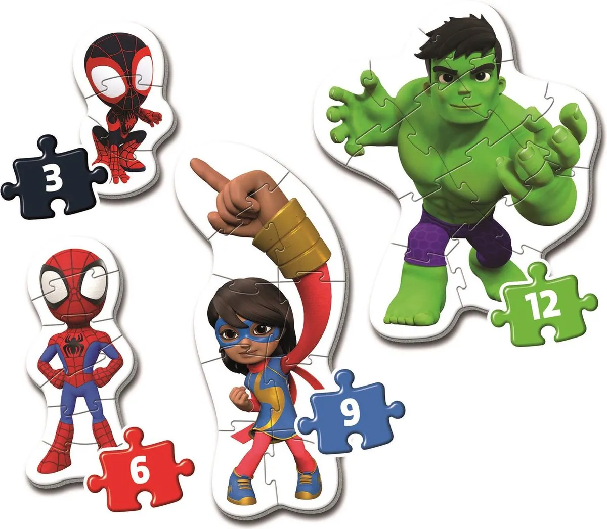 Clementoni My First Puzzles Spidey - 30 Stuks - Multicolor