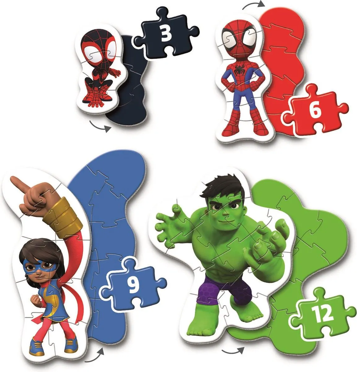 Clementoni My First Puzzles Spidey - 30 Stuks - Multicolor