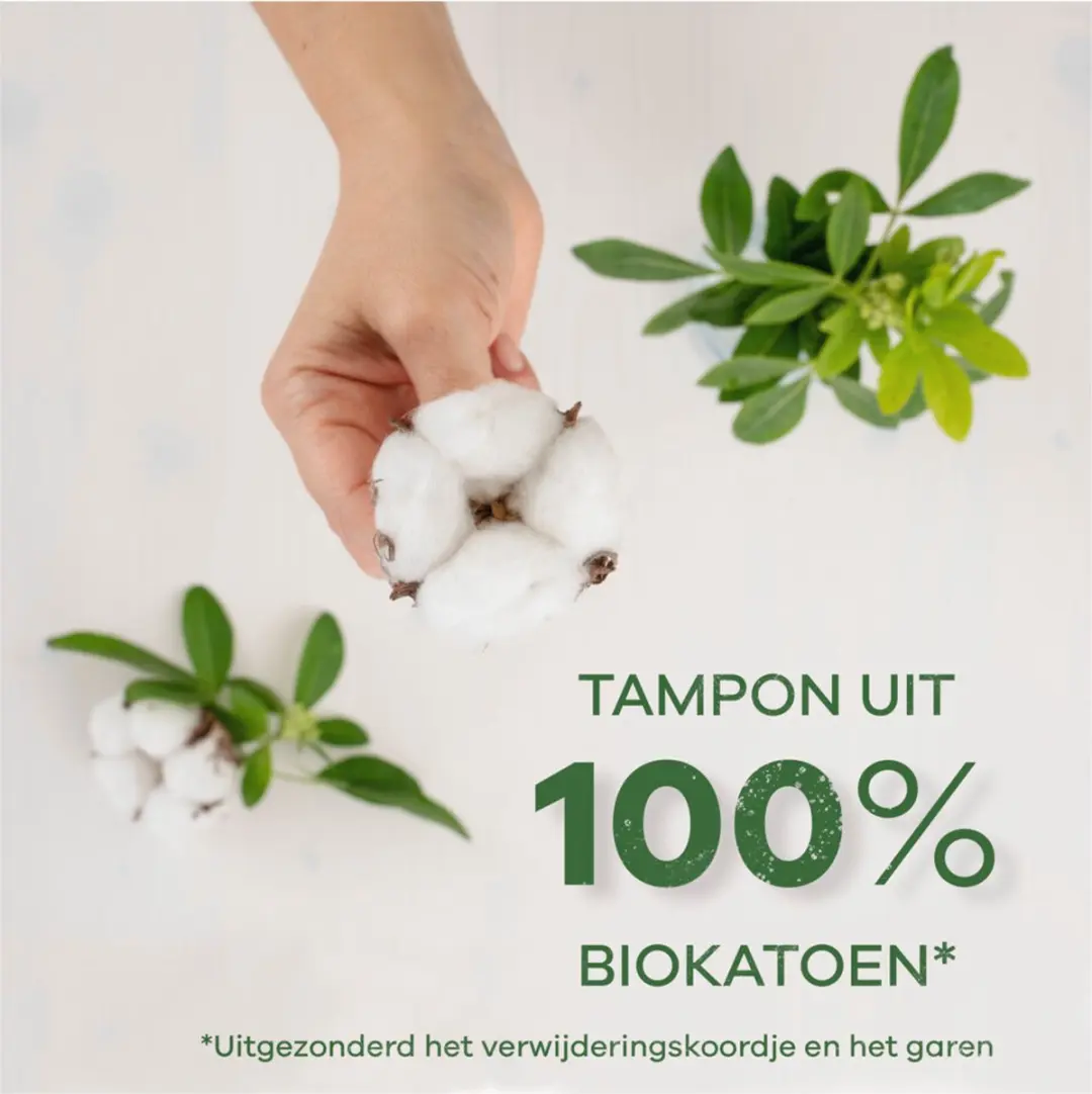 Tampax Organic Cotton Super Tampons - 16 Stuks