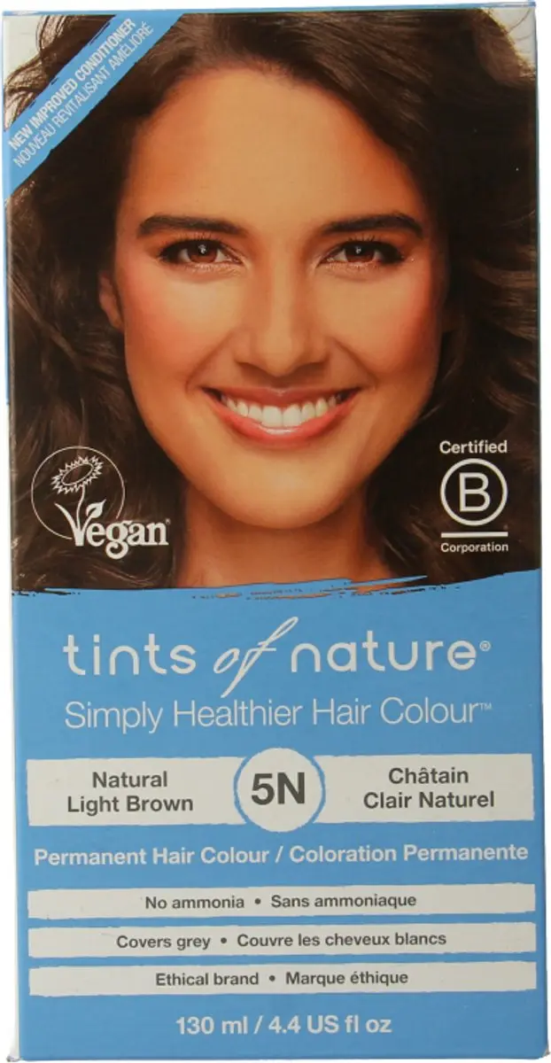 Tints Of Nature Haarverf 5N Lichtbruin - 130ml