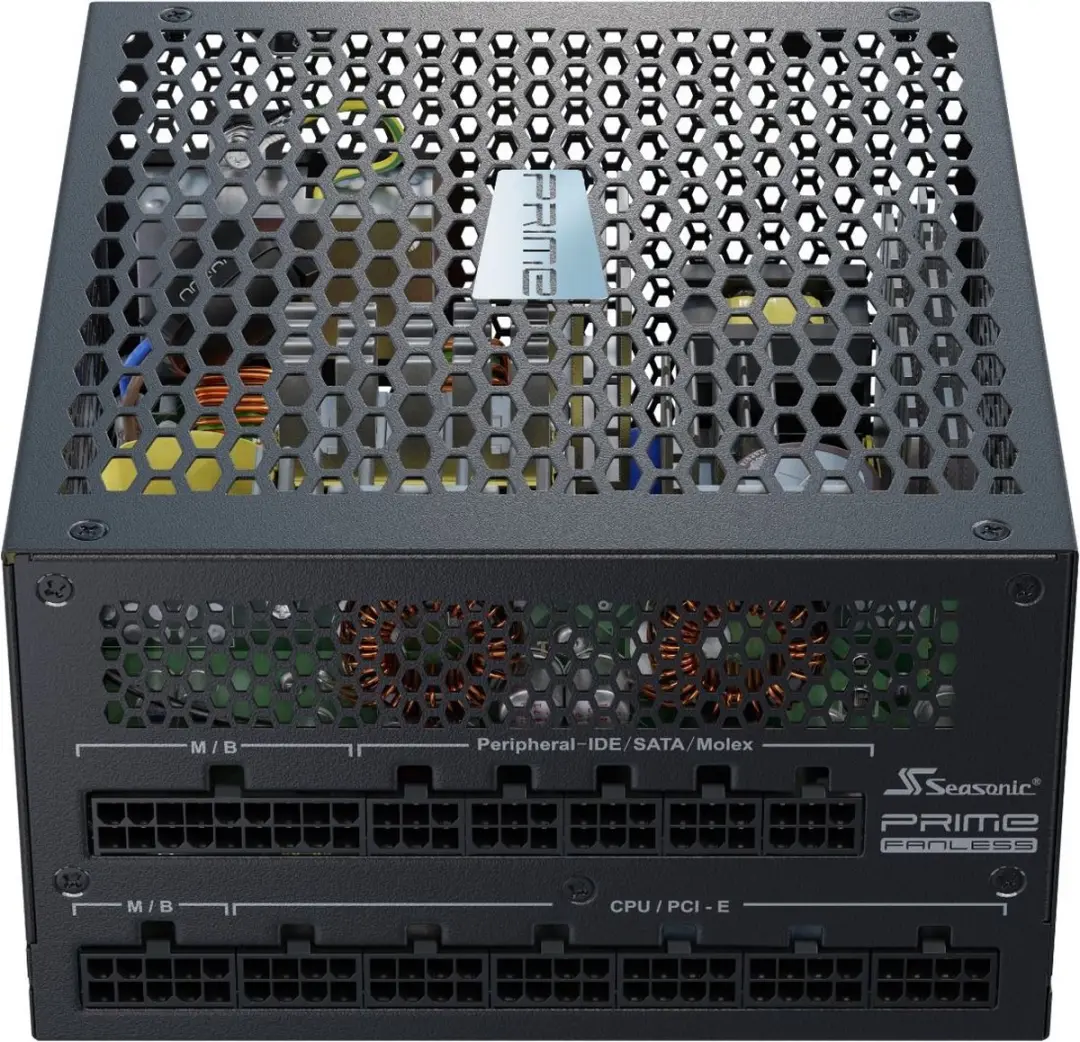 Seasonic PRIME TX-700 Fanless 700W PSU - Volledig Modulair - Zwart