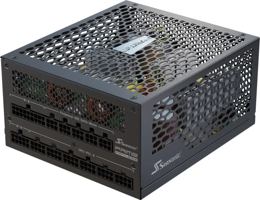 Seasonic PRIME TX-700 Fanless 700W PSU - Volledig Modulair - Zwart