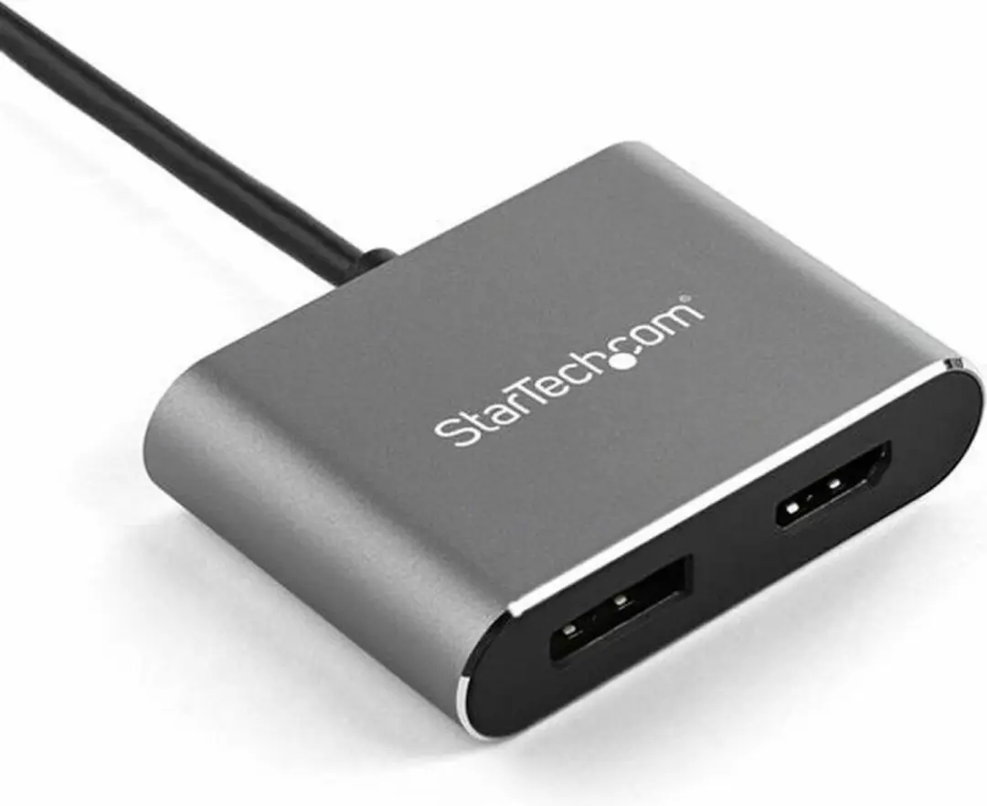 Startech CDP2DPHD USB-C naar HDMI/DisplayPort Adapter - Metaal