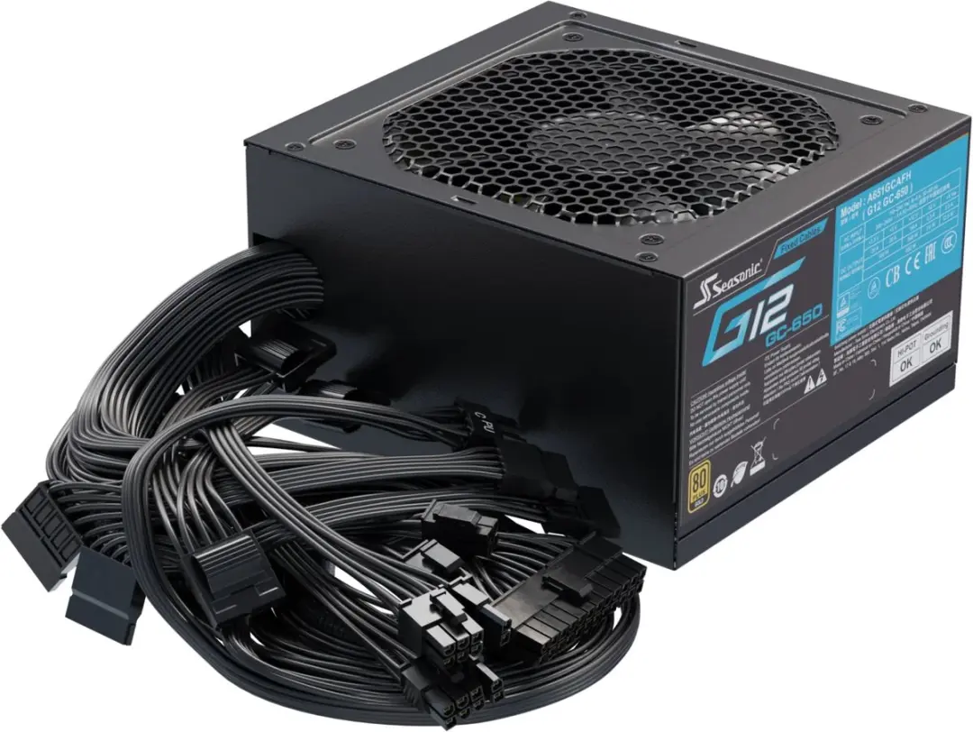 Seasonic G12 GC-650 Netzteil 650W - ATX - Zwart