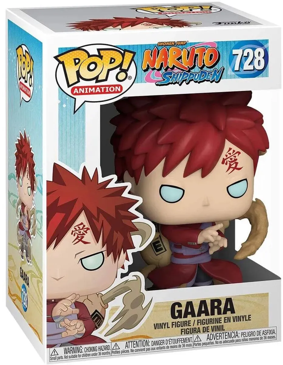 Funko POP! Gaara Naruto - Bonte kleuren - afbeelding 6 van 6