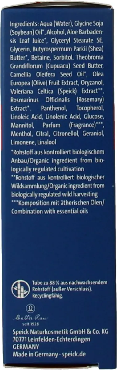 Speick Men Intensive Cream 50ml