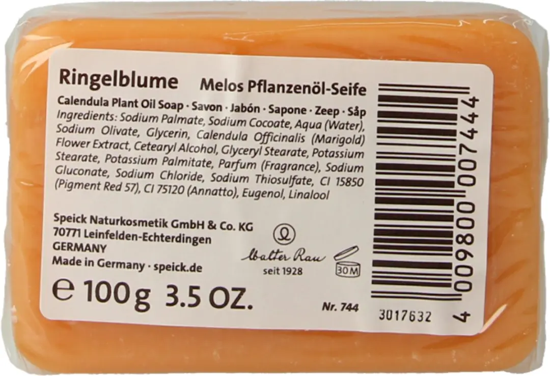 Speick Walter Rau Calendula Zeep 100g