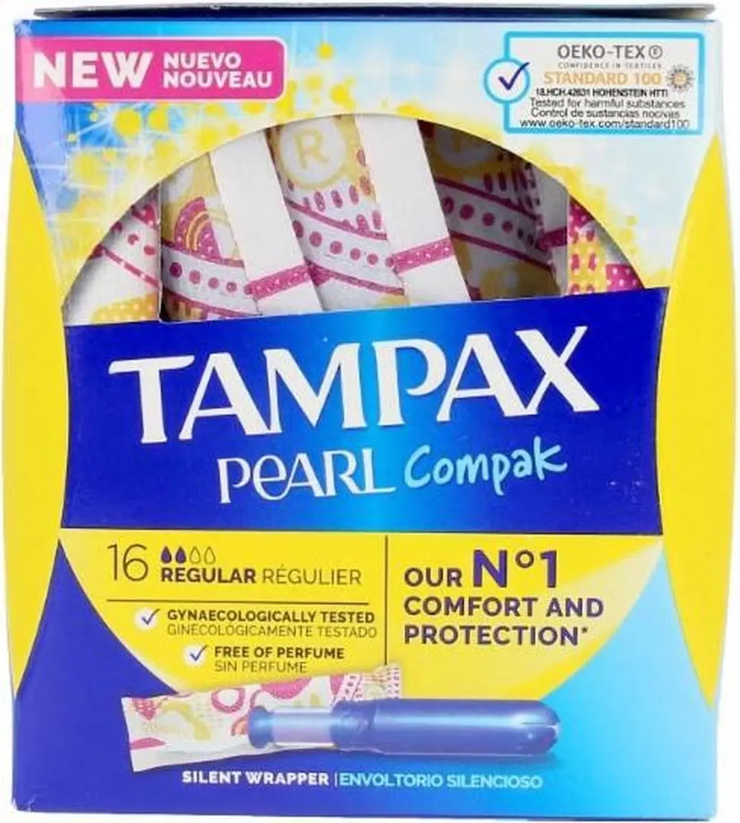 Tampax Pearl Kompak Tampons
