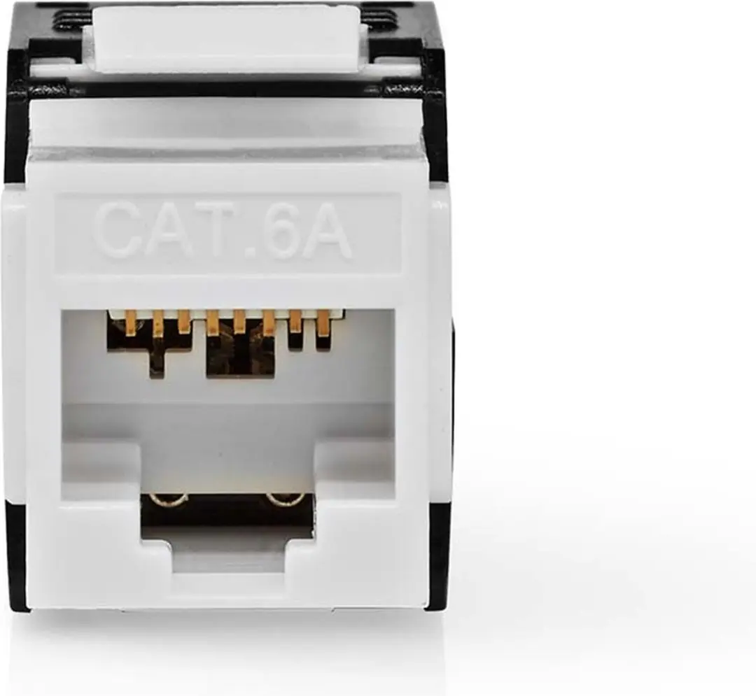 Nedis Keystone CAT6a RJ45 - Zwart