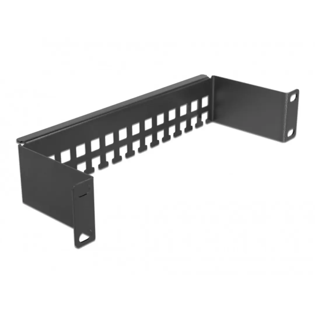 Delock 10 inch Kabelondersteuningspaneel 1U