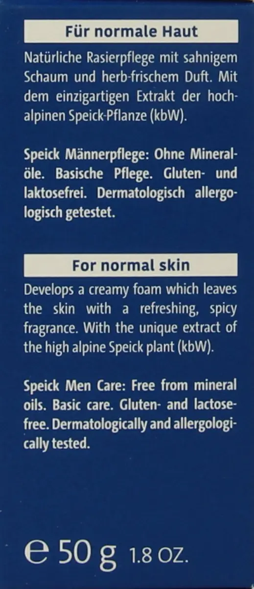 Speick Stick Scheerzeep 50ml