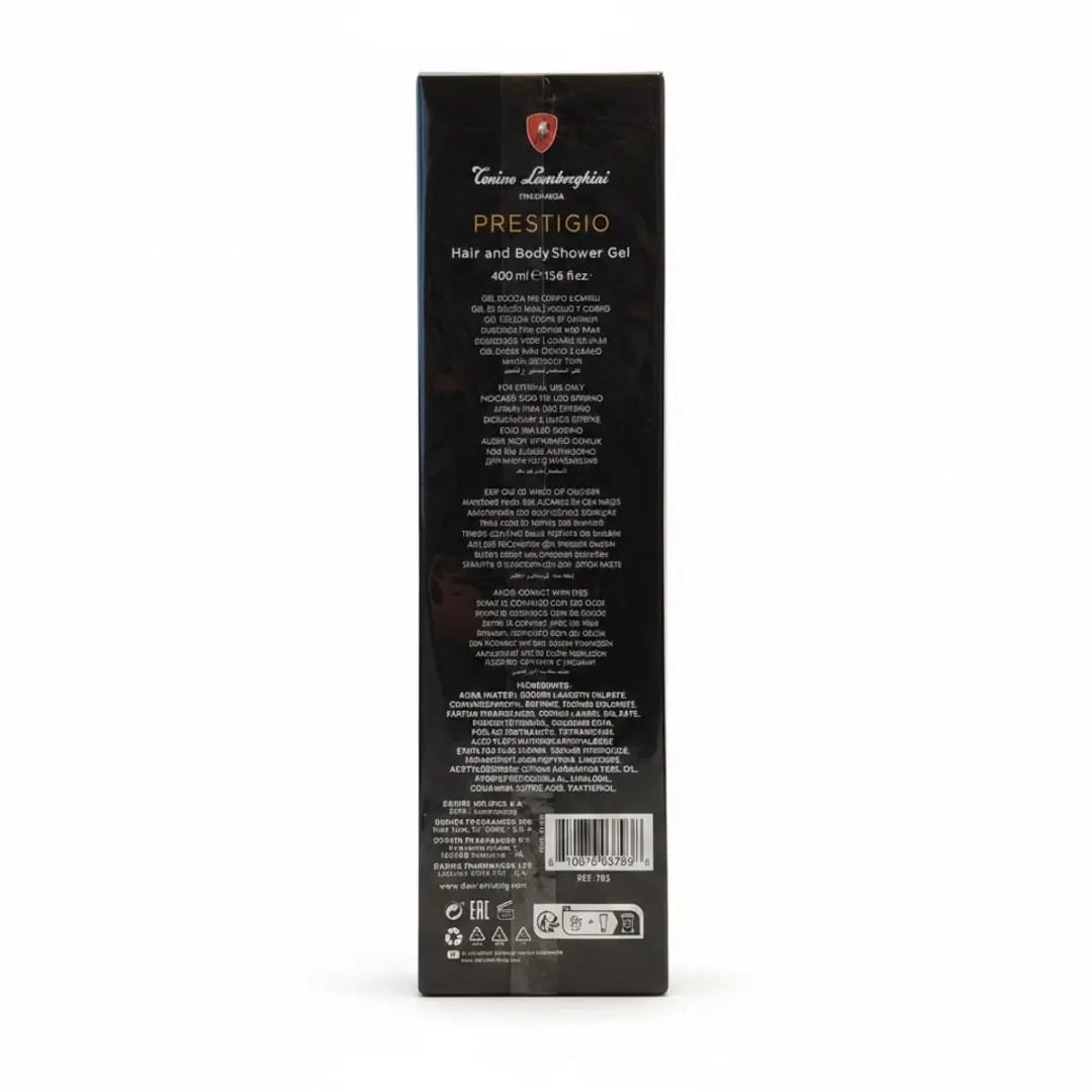 Tonino Lamborghini Prestigio Heren Douchegel 400ml