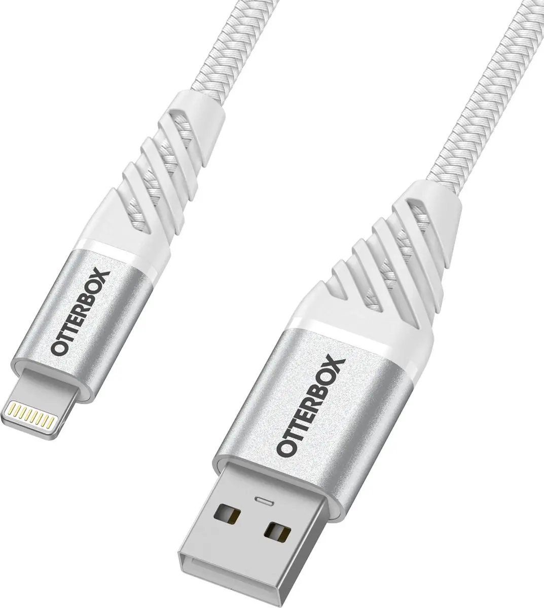OtterBox Premium USB naar Lightning Kabel 2M - Wit