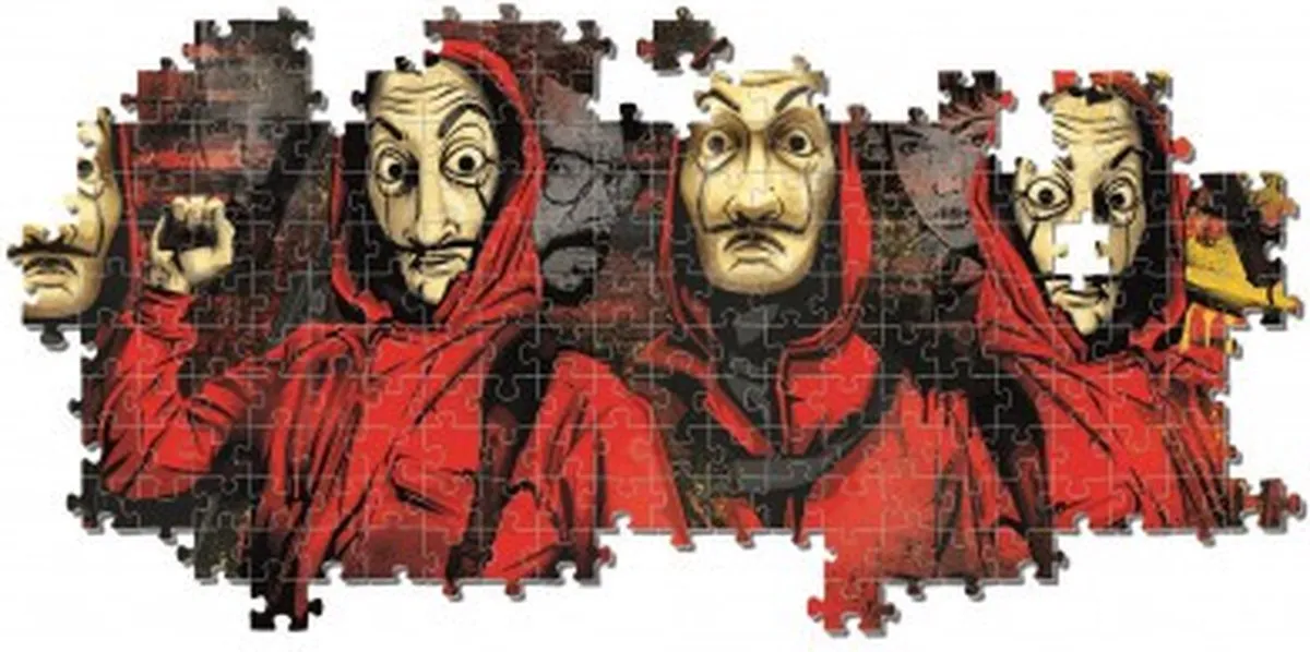 Clementoni La Casa De Papel Legpuzzel 1000 Stuks - Multi