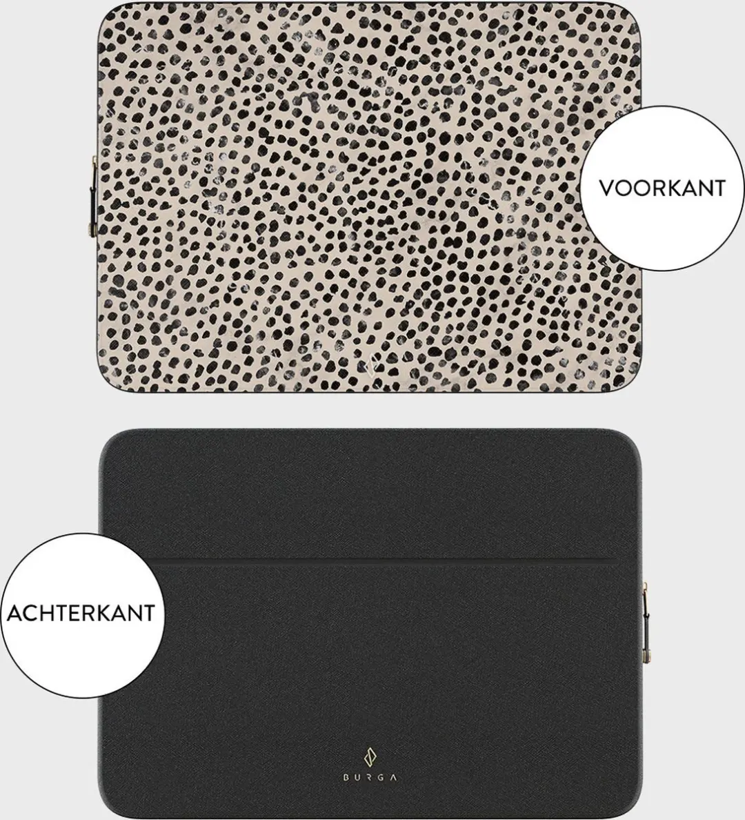 Burga Laptophoes 14 inch - Almond Latte