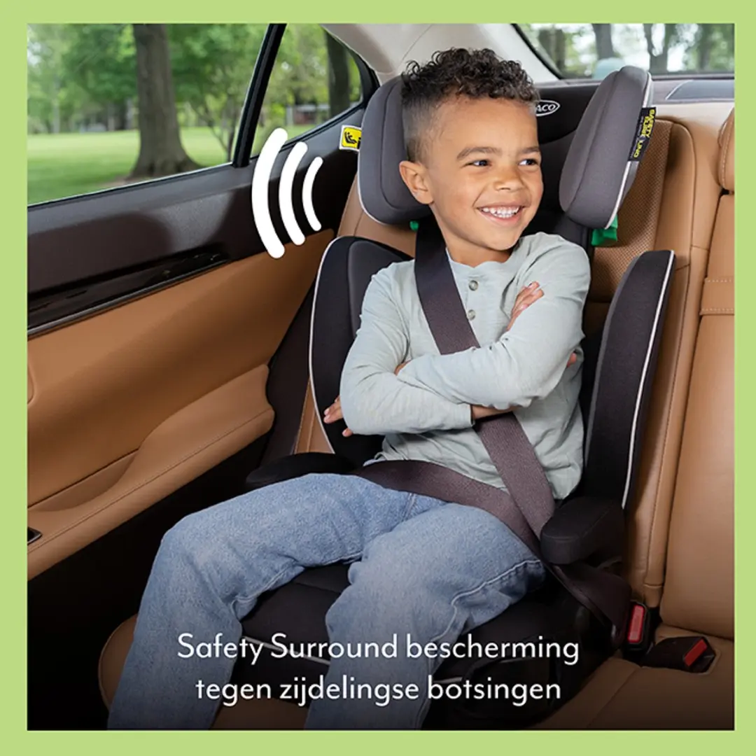 Graco Logico L i-Size Autostoeltje Iron 100-150cm