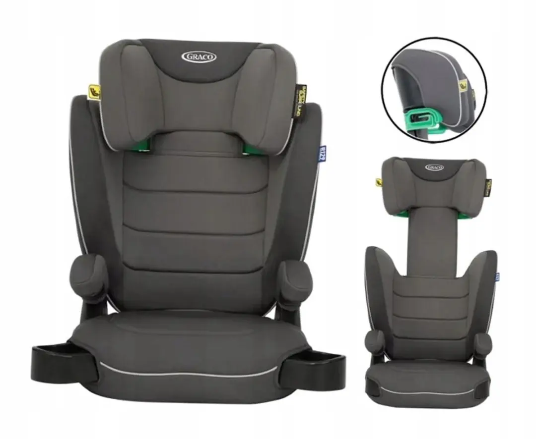 Graco Logico L i-Size Autostoeltje Iron 100-150cm