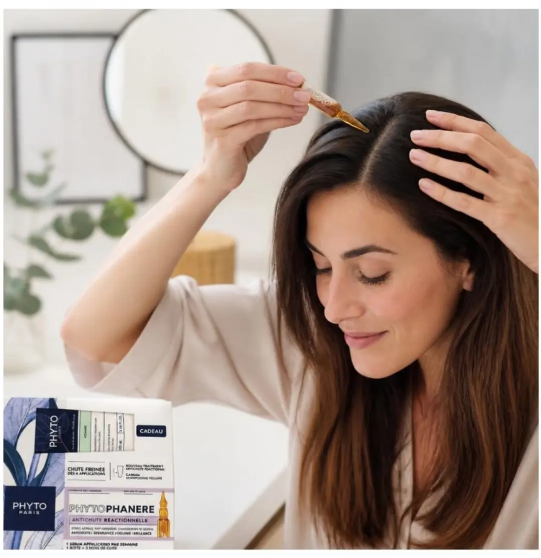 Phyto Phytophanère Anti-Haaruitval 12x5ml + Volume Shampoo 100ml