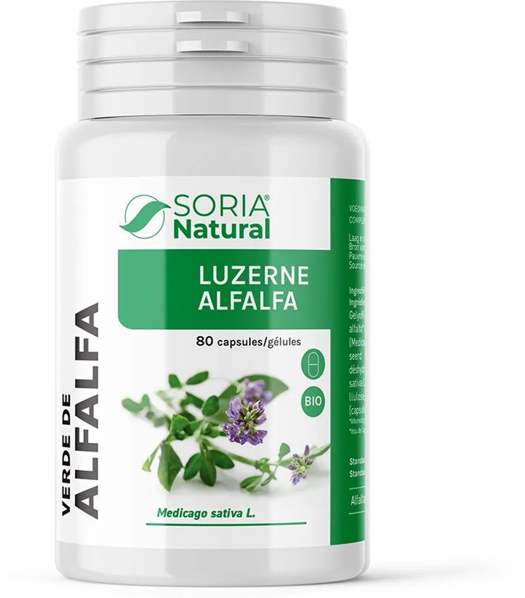 Soria Natural Alfalfa 80 Stuks - 3ml