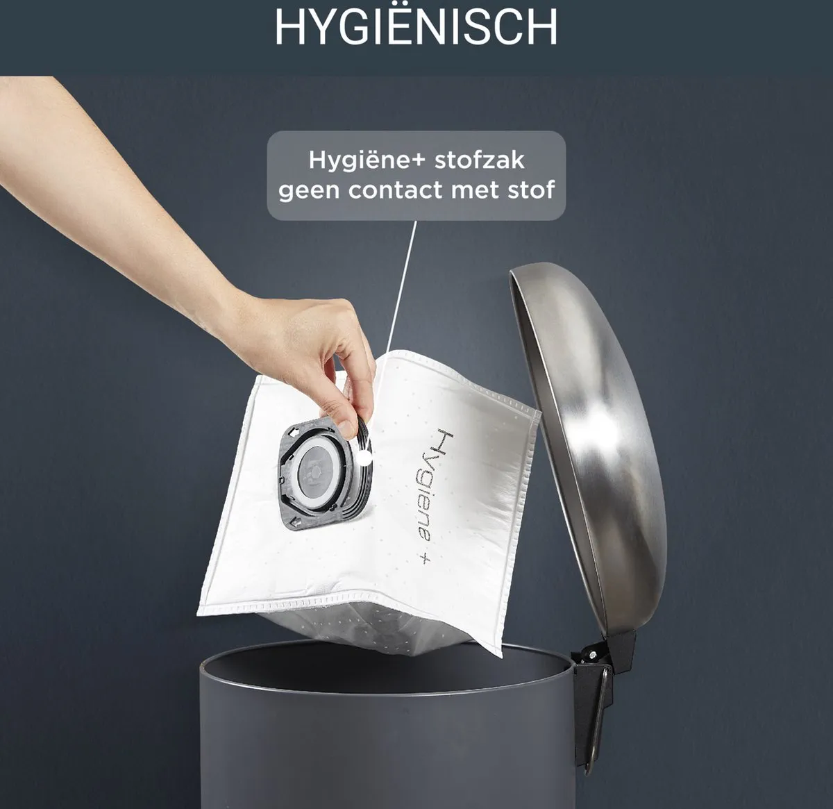 Rowenta Power XXL RO3126 Stofzuiger met zak - 750W - 3L - Blauw