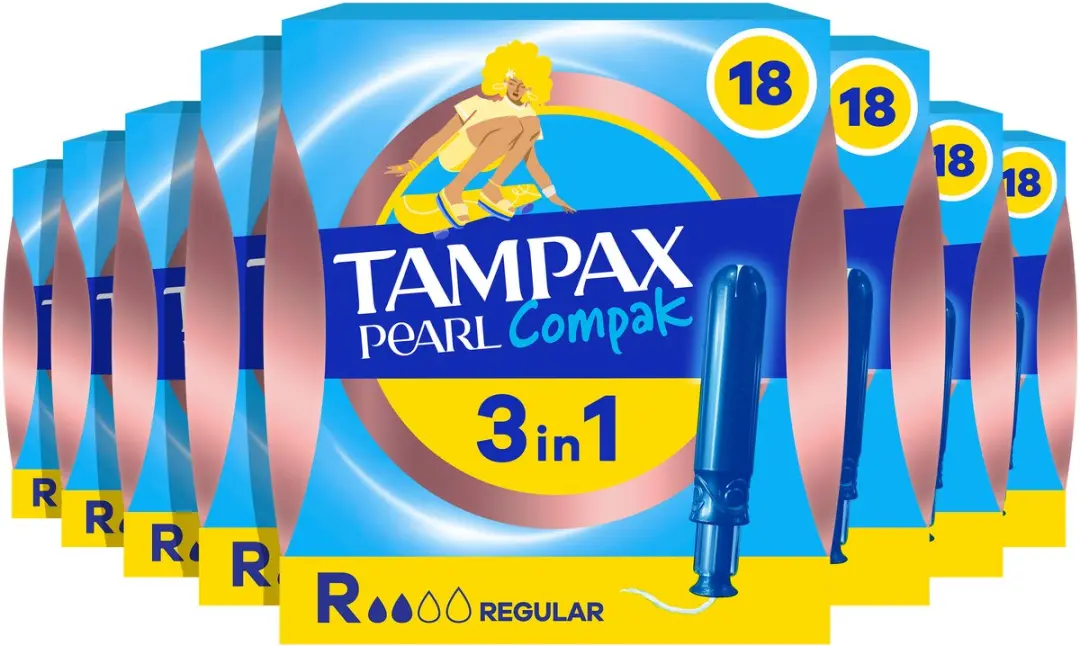 Tampax Pearl Compak Regular Tampons