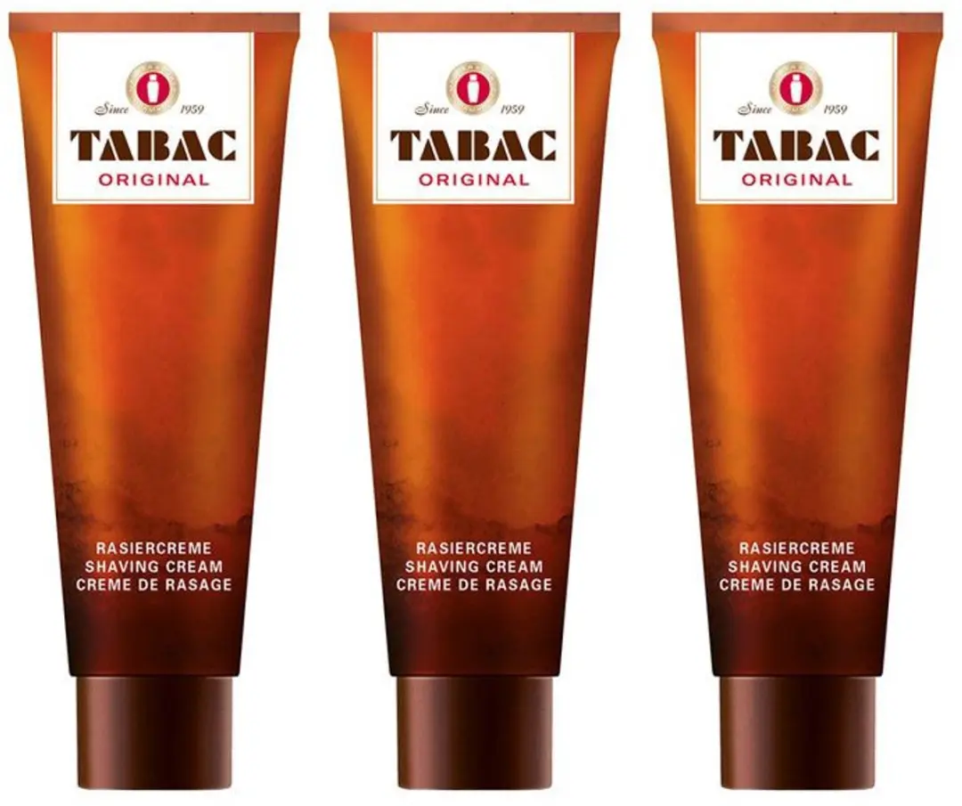 Tabac Original Scheercrème Tube 3x100ml