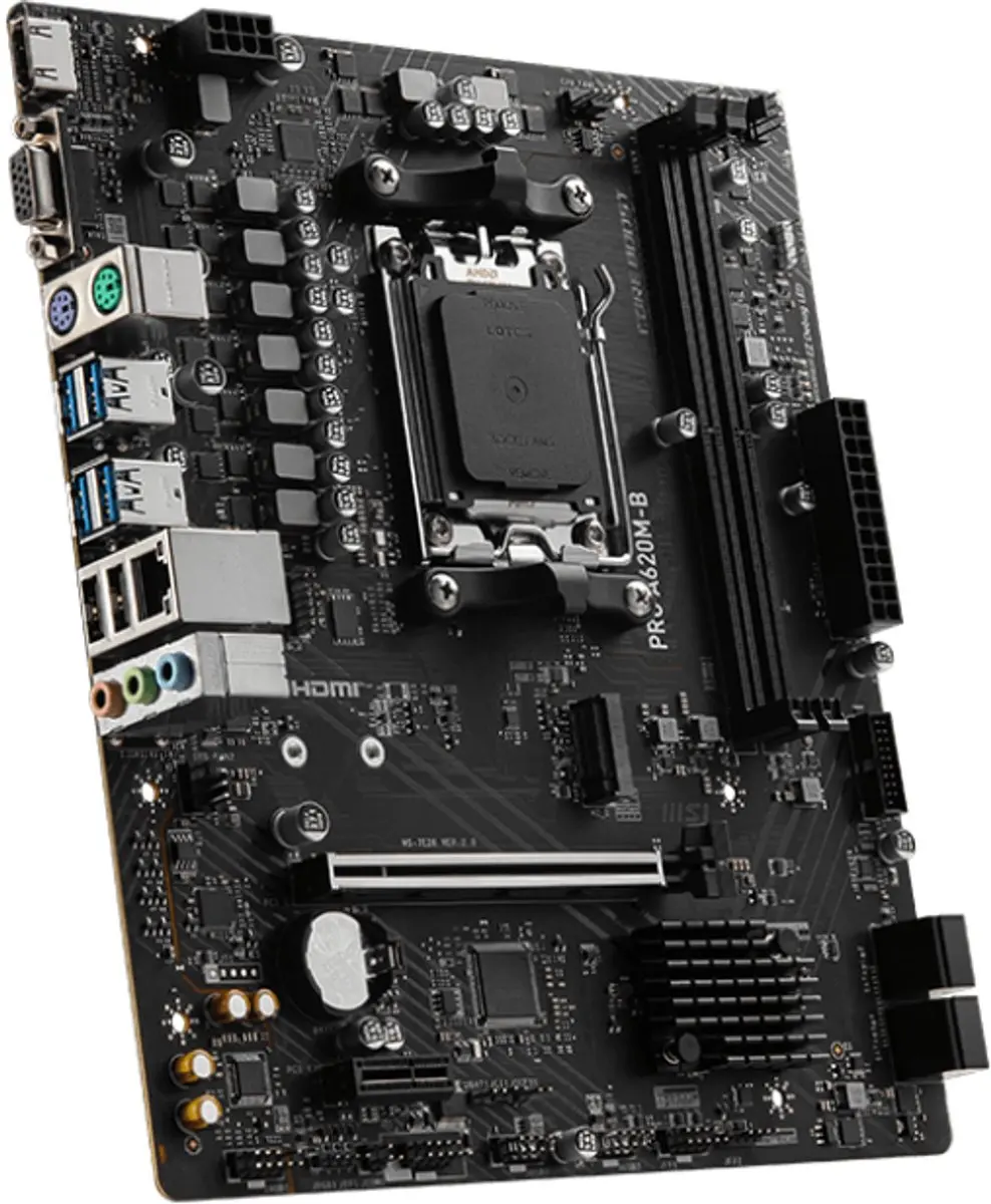 MSI PRO A620M-B AM5 Micro-ATX Moederbord
