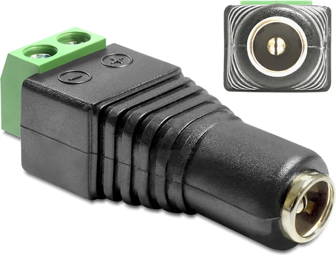 Delock DC Voeding 2,5x5,5mm