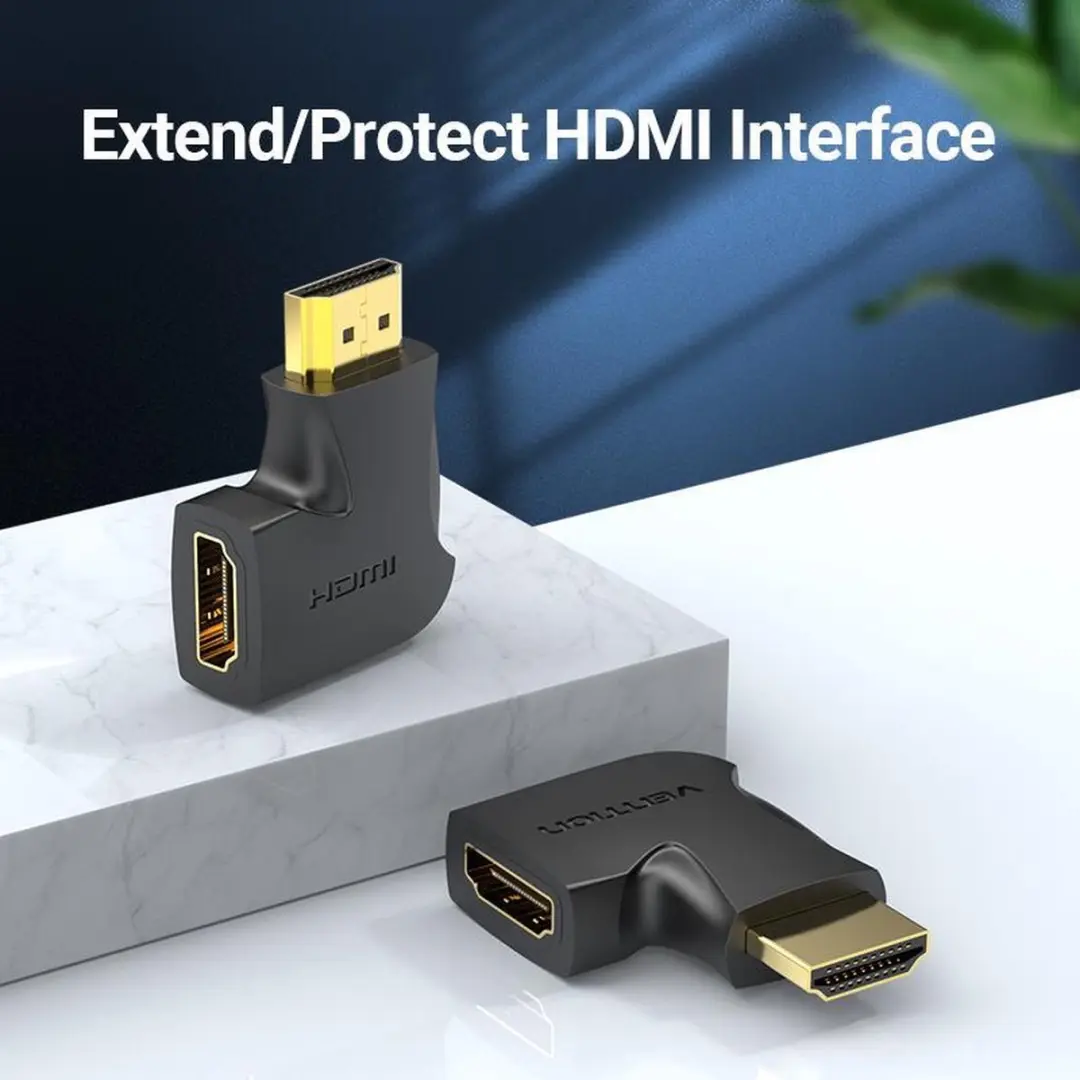 Vention AIQB0 HDMI Tussenstuk - Zwart