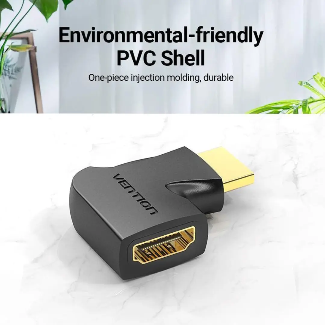 Vention AIQB0 HDMI Tussenstuk - Zwart