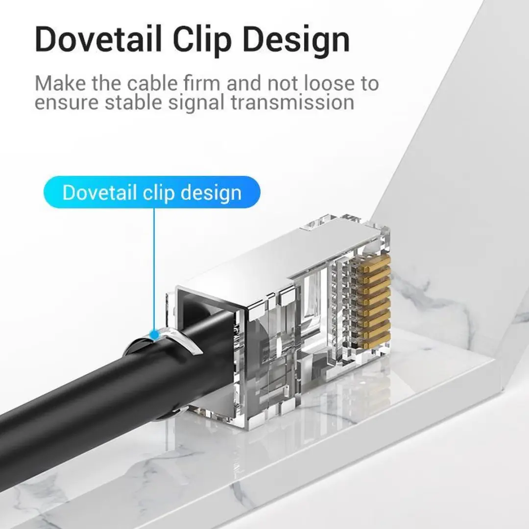 Vention Cat7 RJ45 Connectoren IDER0-10 - 10 Stuks