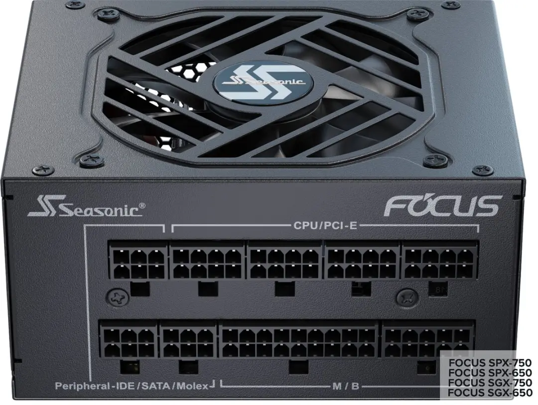 Seasonic FOCUS-SGX-750 Voeding - 750W - Zwart
