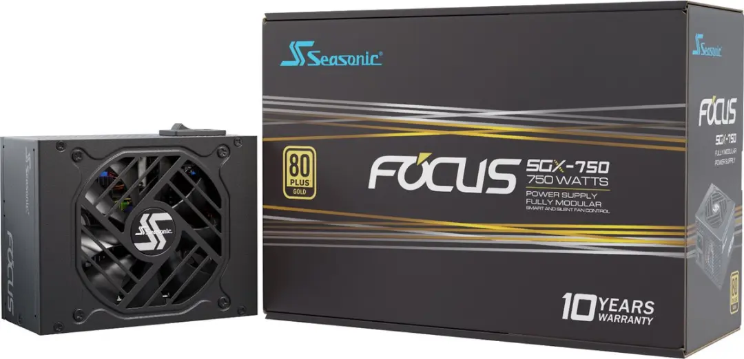 Seasonic FOCUS-SGX-750 Voeding - 750W - Zwart