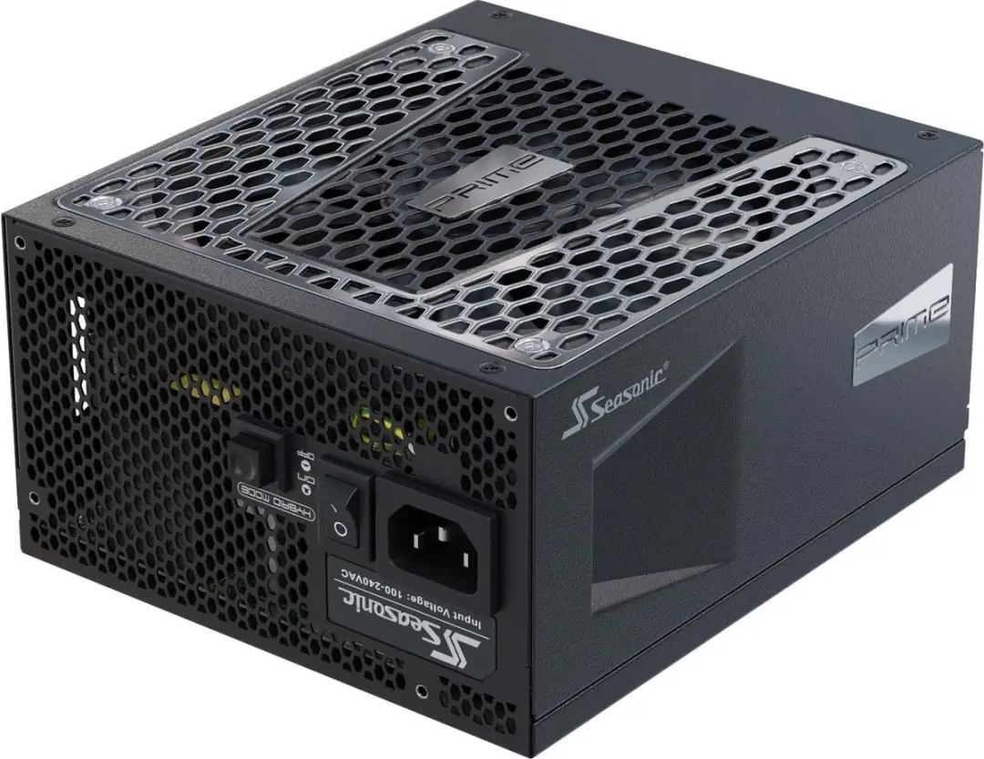 Seasonic PRIME TX-1300 ATX 3.0 Voeding - 1300W - Zwart