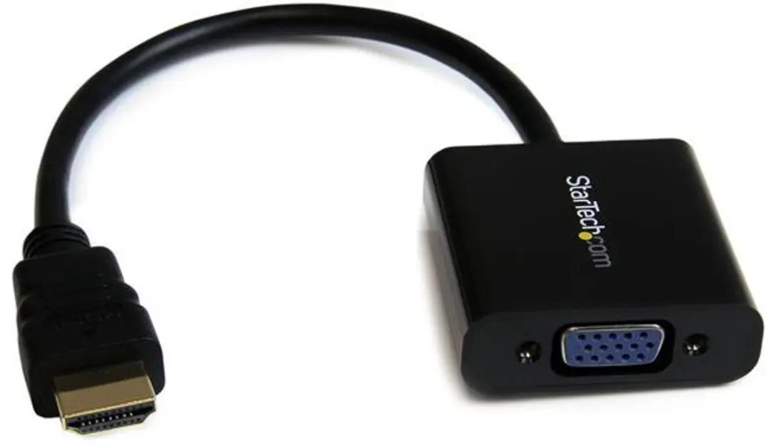 Startech HD2VGAE2 HDMI naar VGA Adapter - 1920x1080 - Zwart