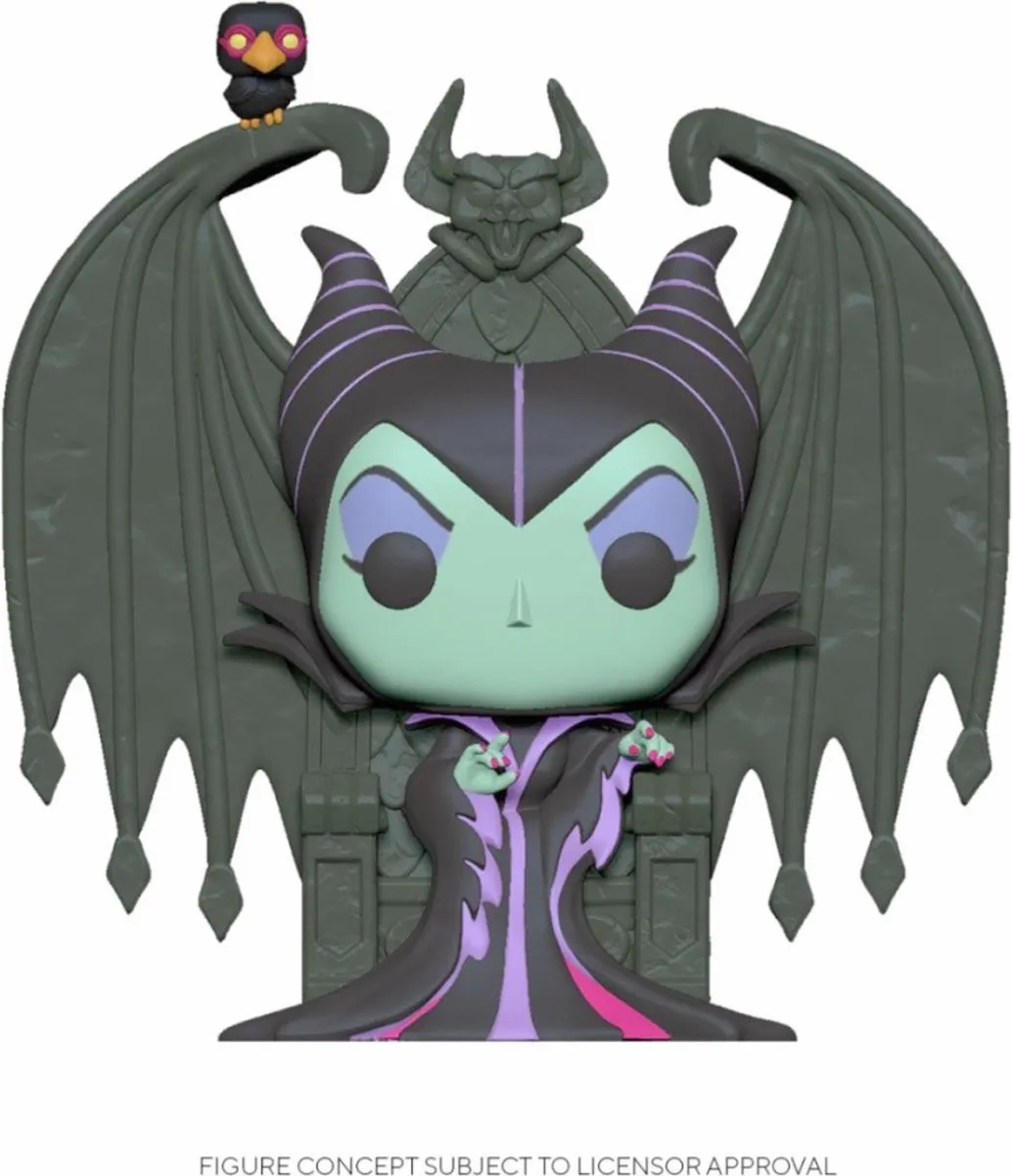 Funko Maleficent on Throne Pop! Deluxe Vinylfiguur - Standard