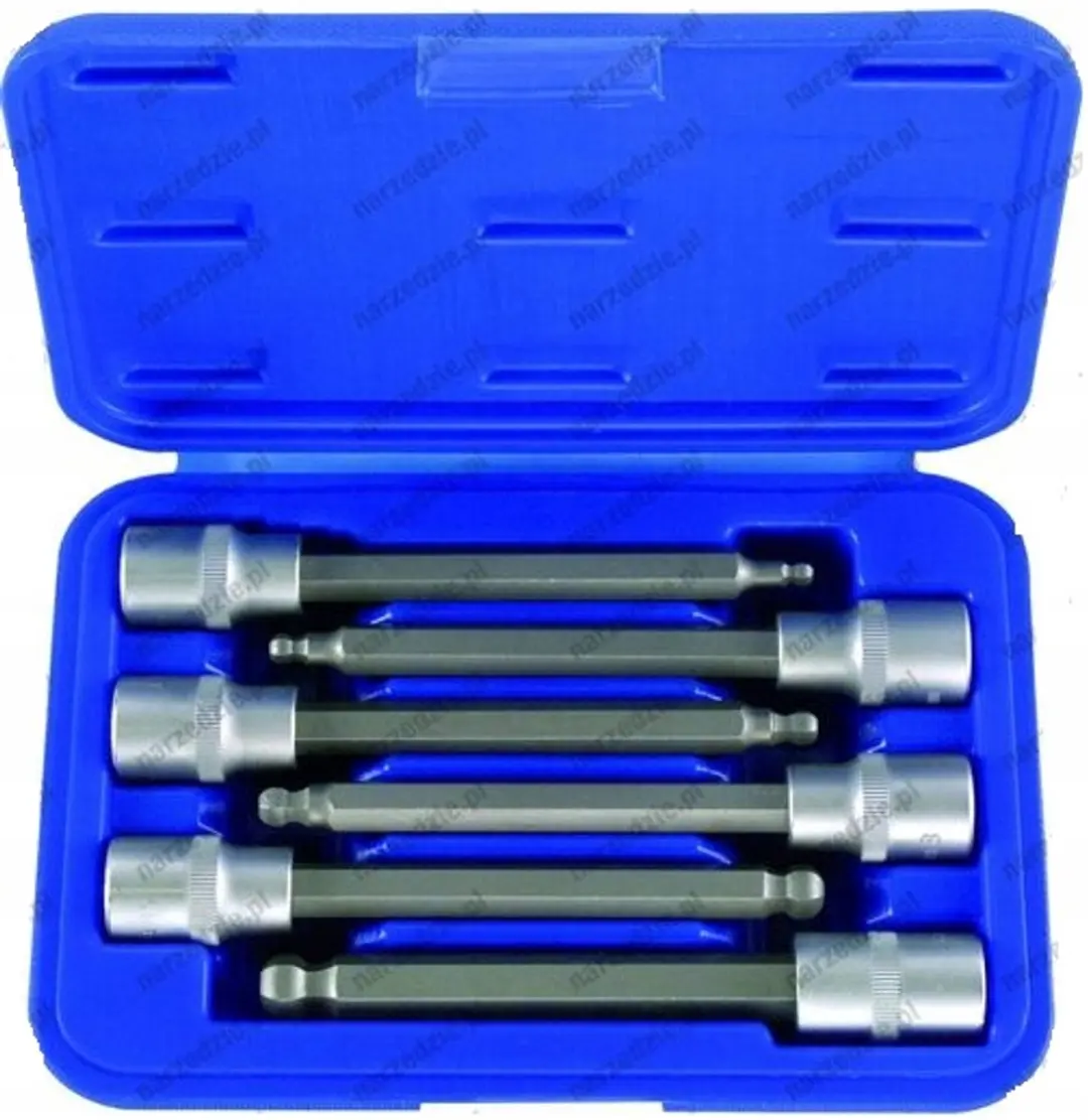 Condor Dopsleutelset Inbus Kogelkop 6-delig 5-12mm