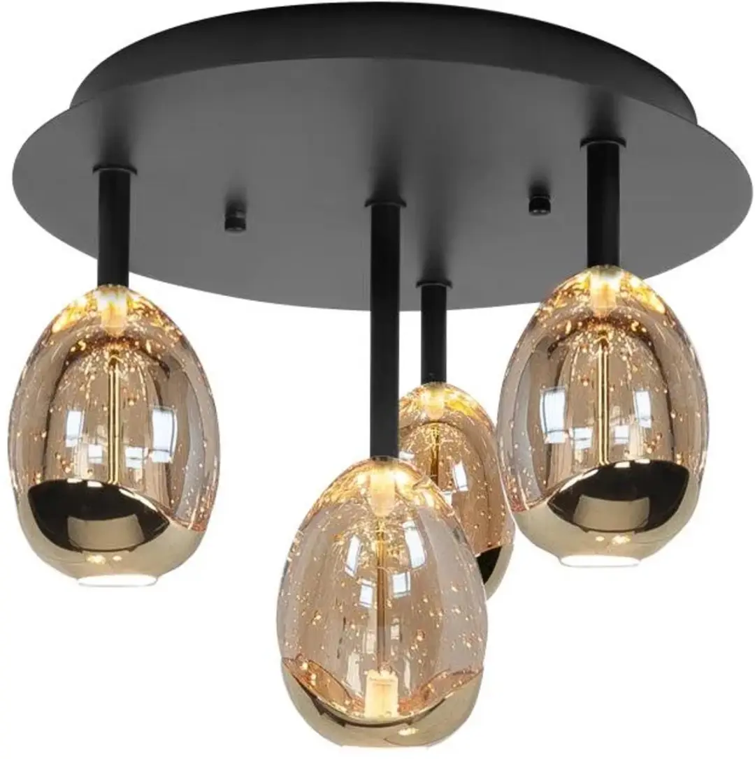 Highlight Golden Egg Plafondlamp 4x LED