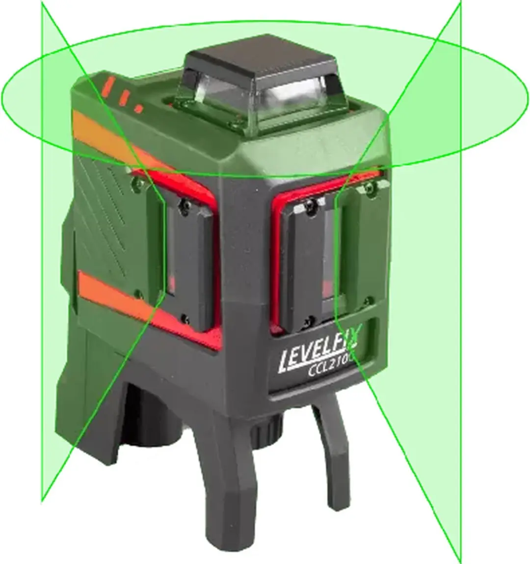Levelfix CCL210G Groene Kruislijnlaser - Met Statief
