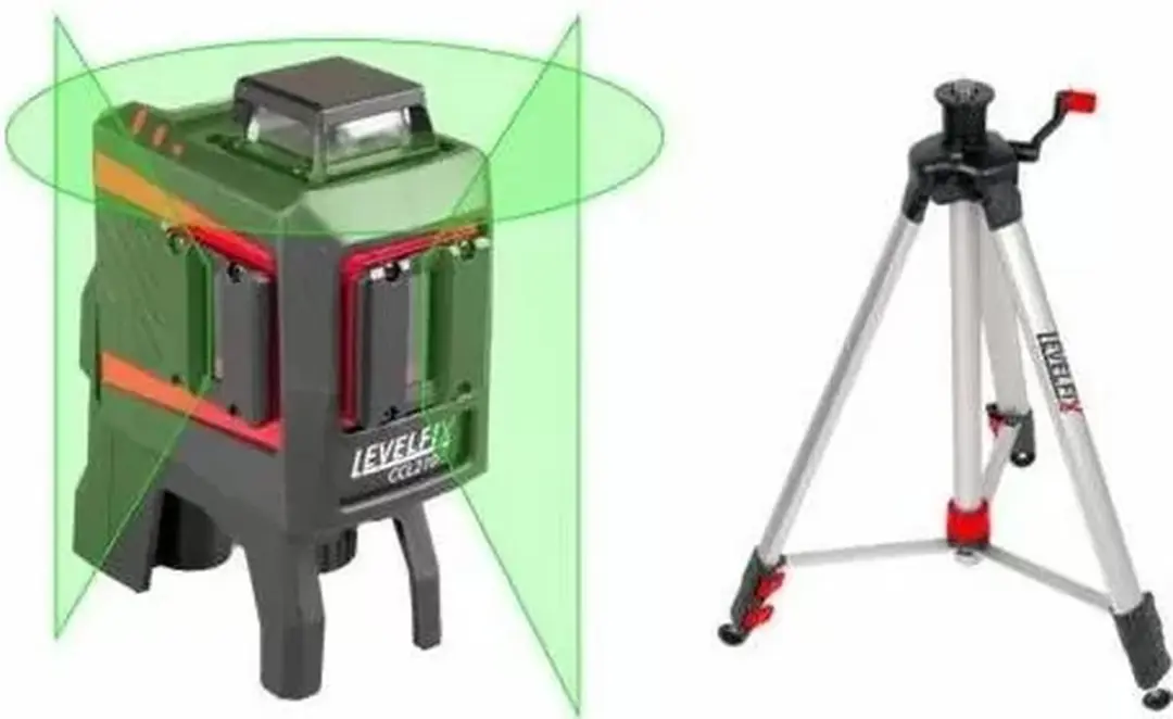 Levelfix CCL210G Groene Kruislijnlaser