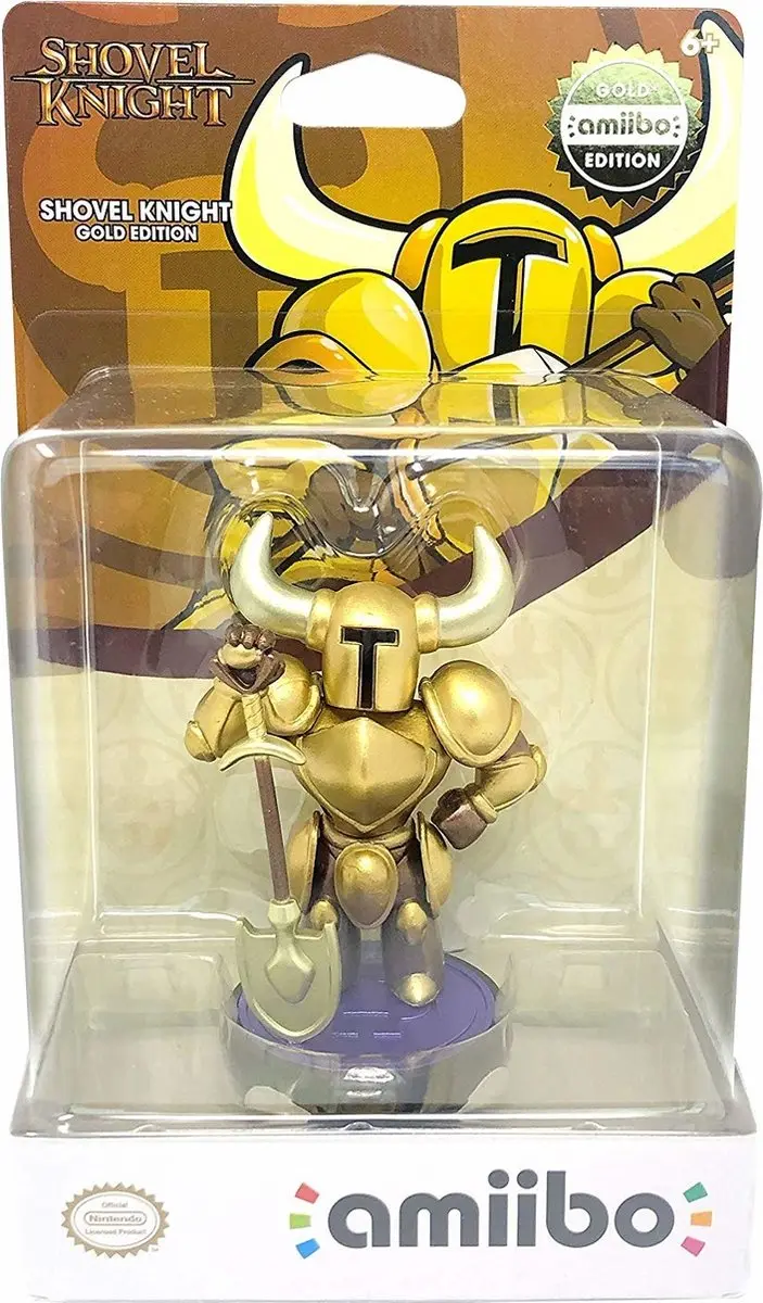 Nintendo Amiibo Shovel Knight Gold