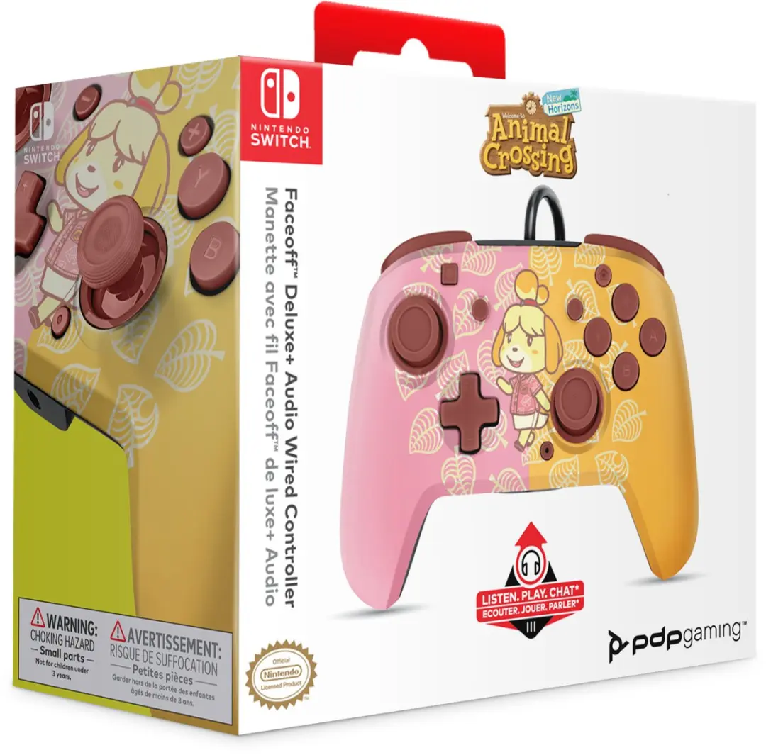 PDP Isabelle REMATCH Gamepad Nintendo Switch - Meerkleurig - 500-134-C4AC