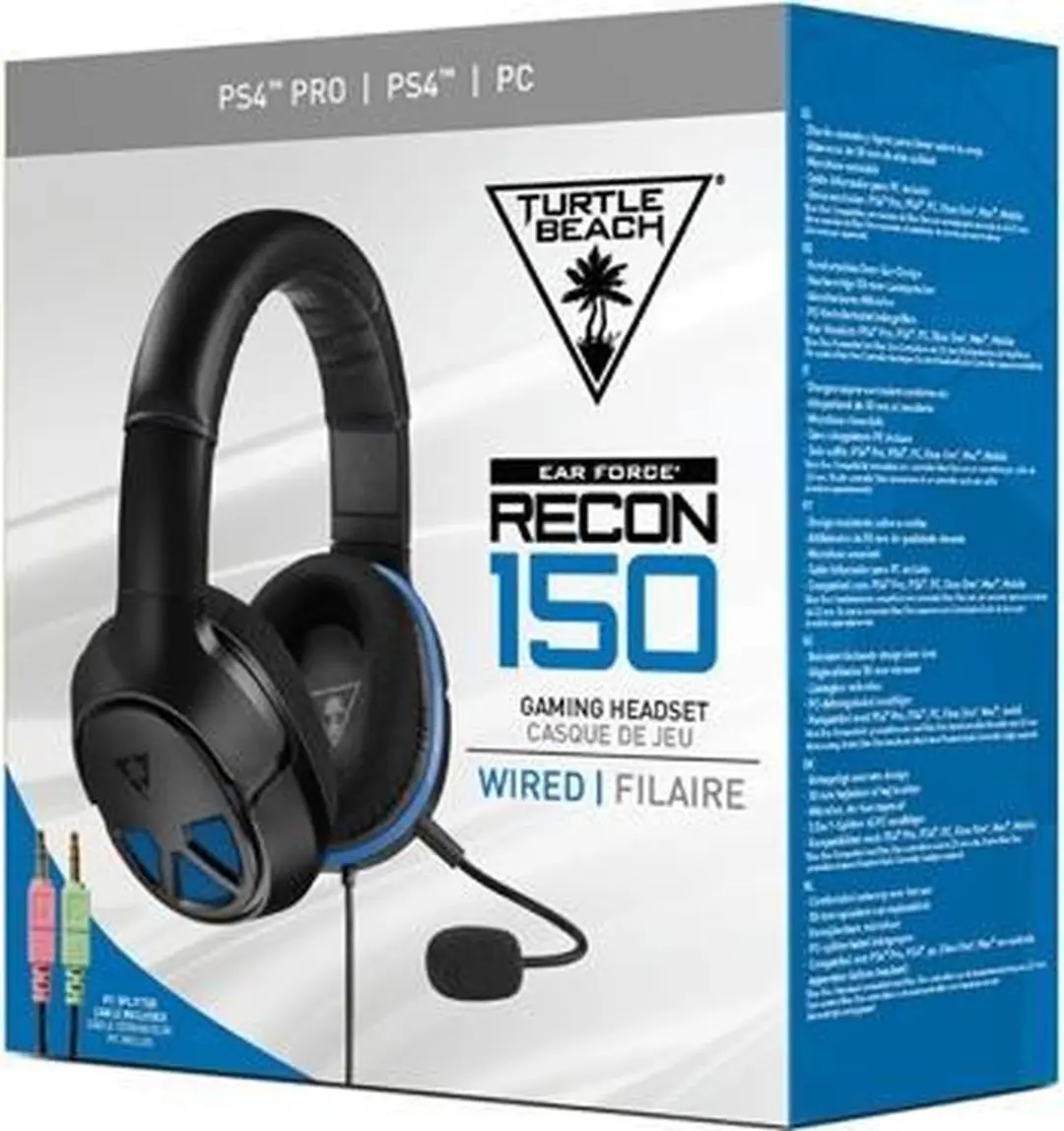 Turtle Beach Recon 150 Gaming Headset TUR048.BX.RB - Zwart
