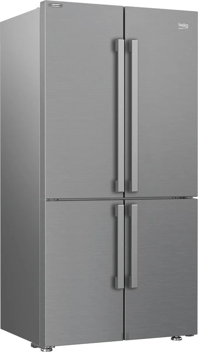 Beko GN1406231XBN Amerikaanse Koelkast - 626L - Roestvrijstaal