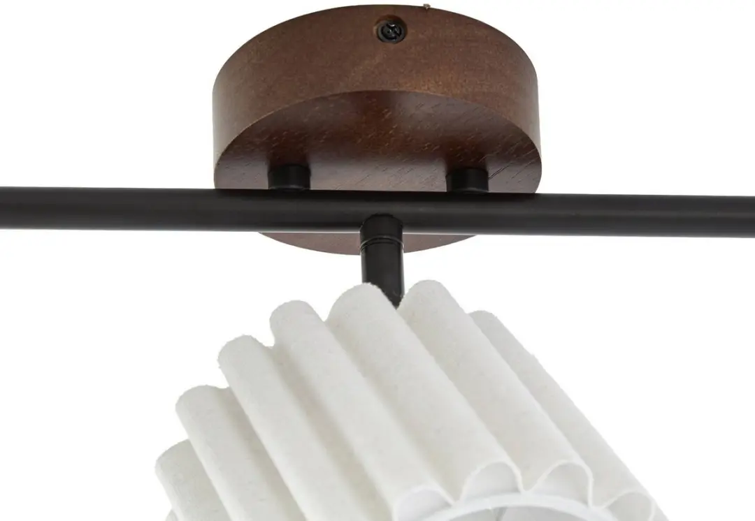 Lindby Buitenspot 5-Lichts Walnoothout Beige