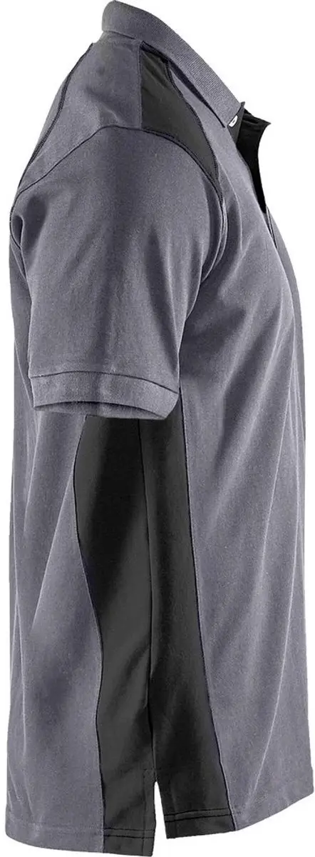 Blåkläder Poloshirt Piqué 3324-1050 - Medium Grijs/Zwart - 5XL