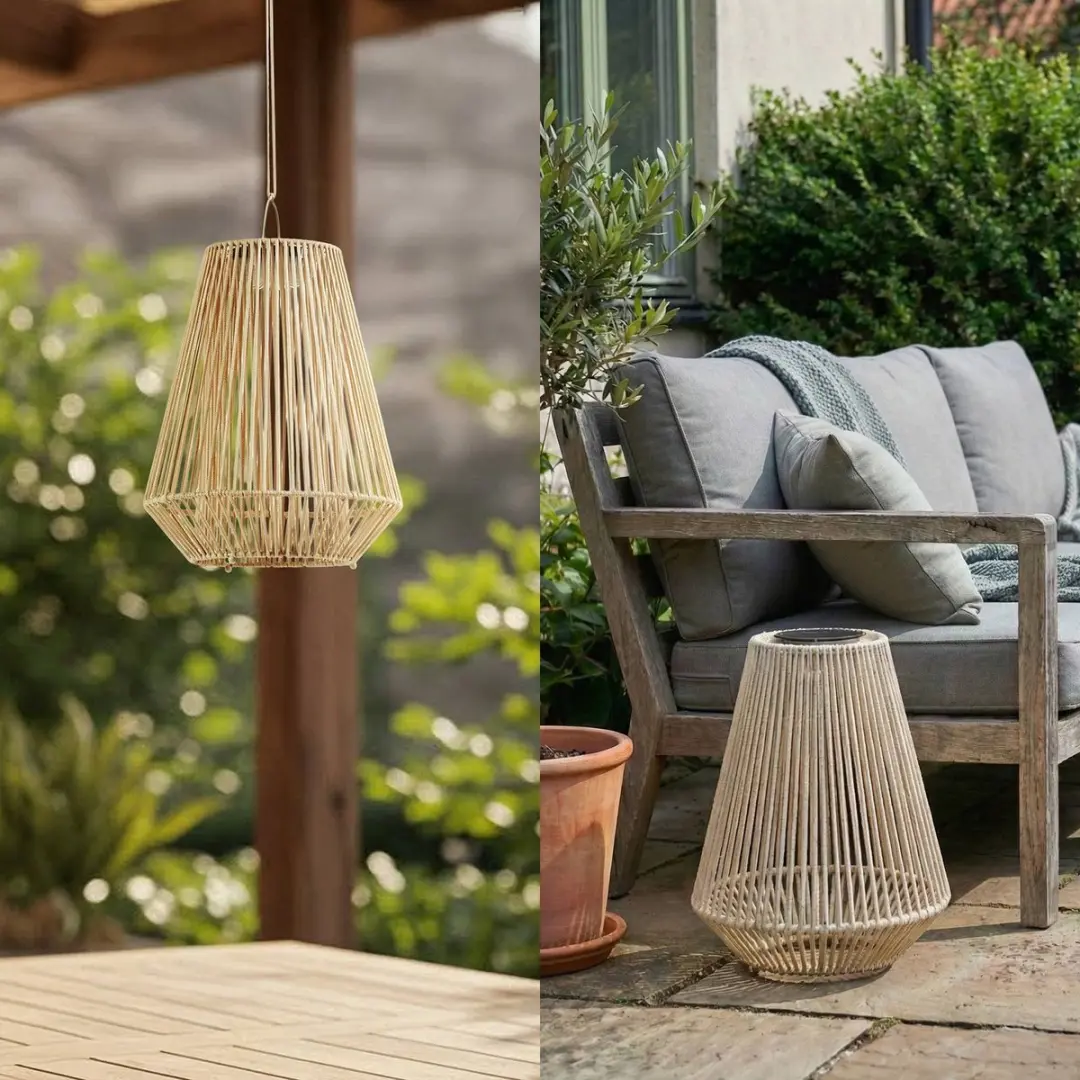 Lindby Solar Buitenverlichting 1 Licht - 2,7W - Beige/Zwart