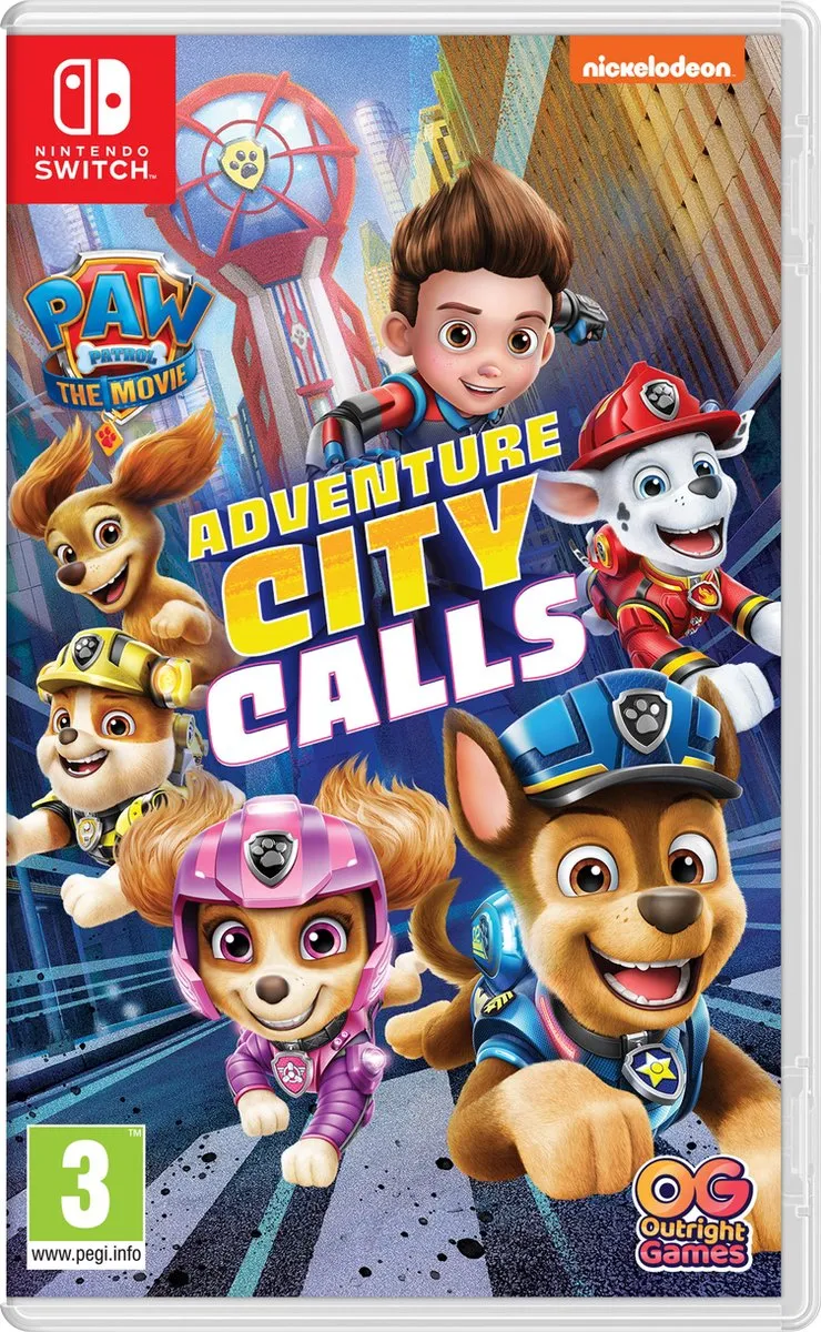 Bandai Namco PAW Patrol The Movie Nintendo Switch - 2 Spelers