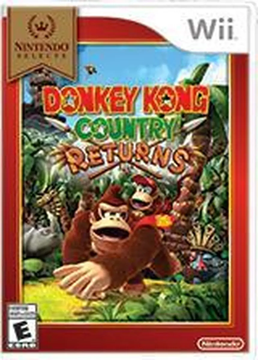 Nintendo Donkey Kong Country Returns Wii - 2 Spelers - afbeelding 2 van 6