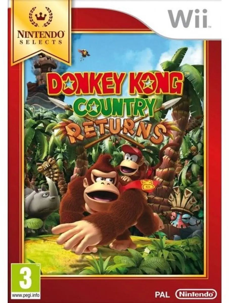 Nintendo Donkey Kong Country Returns Wii